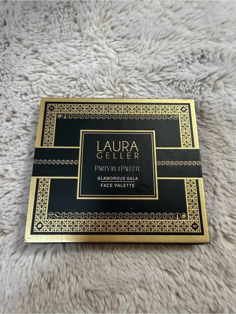 Laura Geller Black & Gold Decorative Face Palette